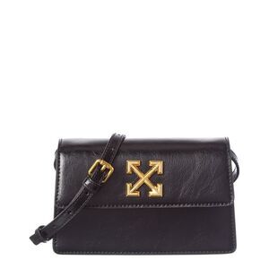 Off-White™ Convertible Leather Crossbody, Black